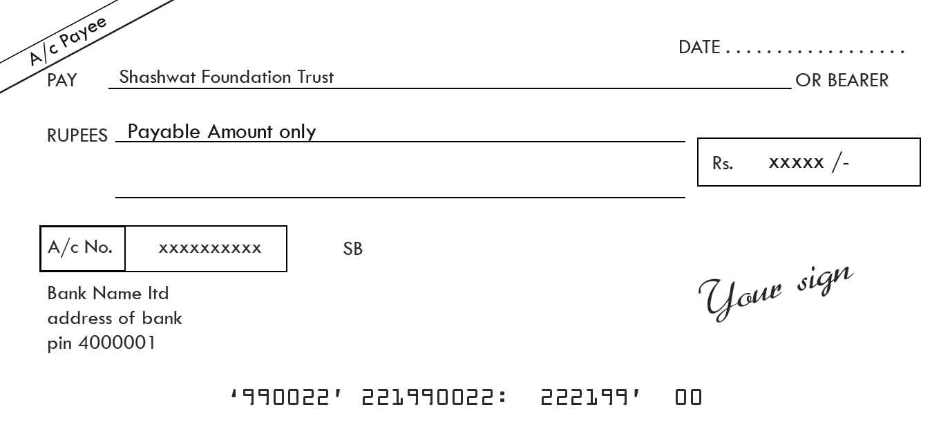cheque